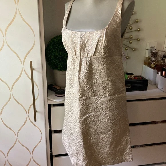 Beth Bowley | Dresses | Beth Bowley Brocade Dress | Poshmark